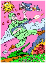 Latuff: de vrolijke, goede oorlog van Israel